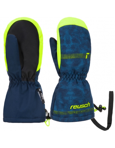 Rękawice narciarskie Reusch Maxi R-TEX® XT Mitten (jednopalczaste) Dress Blue/Safety Yellow