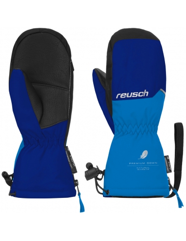 Rękawice narciarskie Reusch Jerry Down R-TEX® XT Mitten (jednopalczaste) Surf The Web/Brilliant Blue