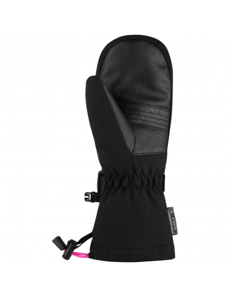 Rękawice narciarskie Reusch Lando R-TEX® XT Junior Mitten (jednopalczaste) Black/Pink Glo