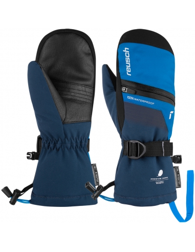 Rękawice narciarskie Reusch Lando R-TEX® XT Junior Mitten (jednopalczaste) Dress Blue/Brilliant Blue