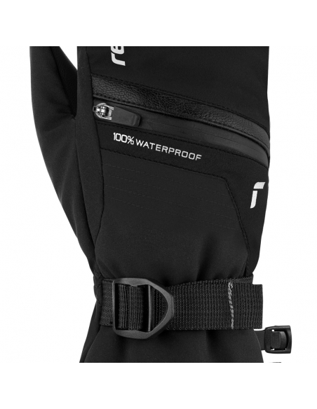 Rękawice narciarskie Reusch Lando R-TEX® XT Junior Mitten (jednopalczaste) Black/Silver