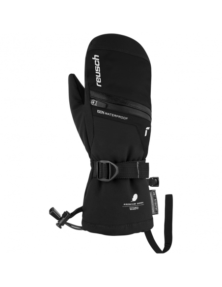 Rękawice narciarskie Reusch Lando R-TEX® XT Junior Mitten (jednopalczaste) Black/Silver