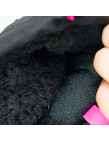 Rękawice narciarskie Reusch Lando R-TEX® XT Junior (pięciopalczaste) Black/Pink Glo