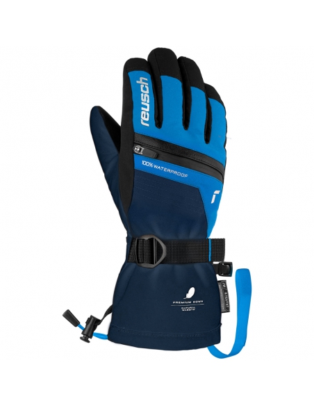Rękawice narciarskie Reusch Lando R-TEX® XT Junior (pięciopalczaste) Dress Blue/Brilliant Blue