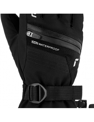 Rękawice narciarskie Reusch Lando R-TEX® XT Junior (pięciopalczaste) Black/Silver
