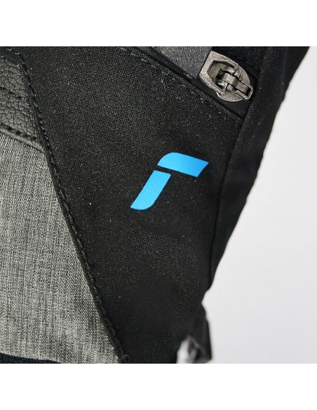 Rękawice narciarskie Reusch Travis Gore-Tex Junior (pięciopalczaste) Black/Black Melange/Pink Glo