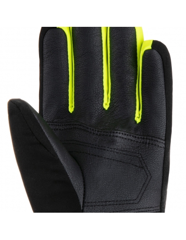 Rękawice narciarskie Reusch Travis Gore-Tex Junior (pięciopalczaste) Black/Black Melange/Safety Yellow