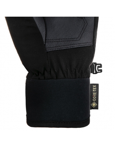 Rękawice narciarskie Reusch Travis Gore-Tex Junior (pięciopalczaste) Black/Silver