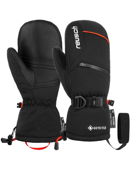 Rękawice narciarskie Reusch Colin GTX Junior Mitten (jednopalczaste) Black