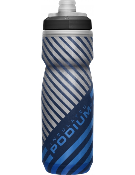 Izolowany bidon Camelbak Podium Chill 620ml Outdoor Navy Blue Stripe Izolowany bidon Camelbak Podium Chill 620ml Outdoor Navy Blue Stripe