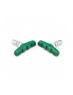 Klocki hamulcowe (para) do rowerów Woom 1 2 3 zielone