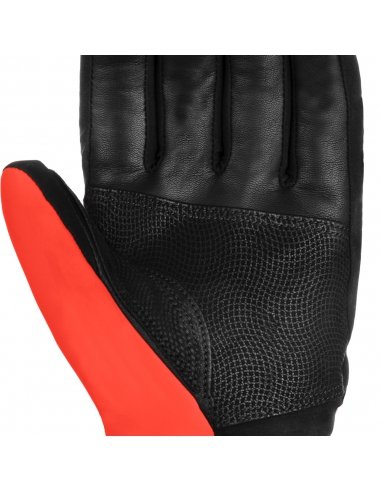 Rękawice narciarskie Reusch WorldCup Warrior R-TEX® XT (pięciopalczaste) Black/Fluo-Red
