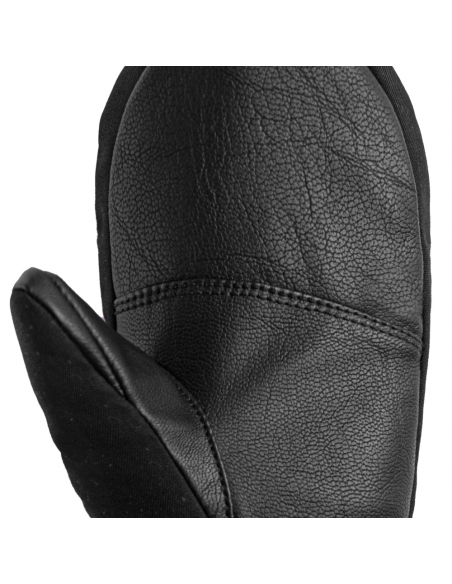 Rękawice narciarskie Reusch WorldCup Warrior Prime R-TEX® XT Mitten Junior (jednopalczaste) Black/Fluo-Red