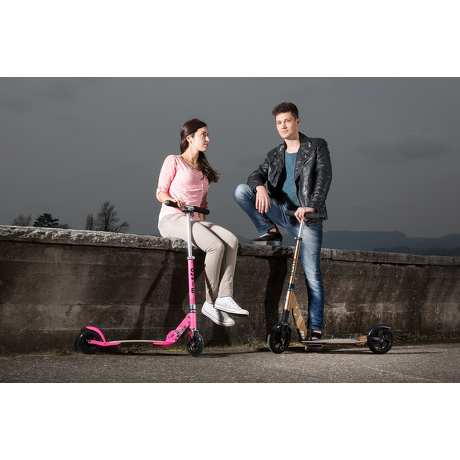 Hulajnoga Micro Suspension brązowa