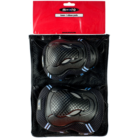 Ochraniacze Micro - nałokietniki i nakolanniki niebieskie