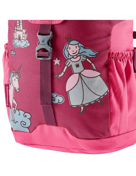 Plecak turystyczny dla dzieci Deuter SCHMUSEBÄR Ruby-Hotpink 8L