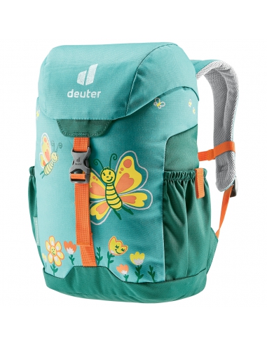 Plecak turystyczny dla dzieci Deuter SCHMUSEBÄR Dustblue-Alpinegreen 8L