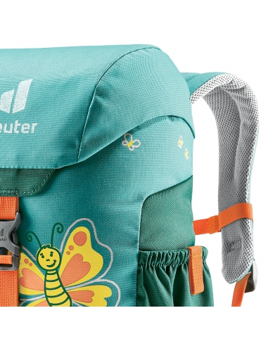Plecak turystyczny dla dzieci Deuter SCHMUSEBÄR Dustblue-Alpinegreen 8L