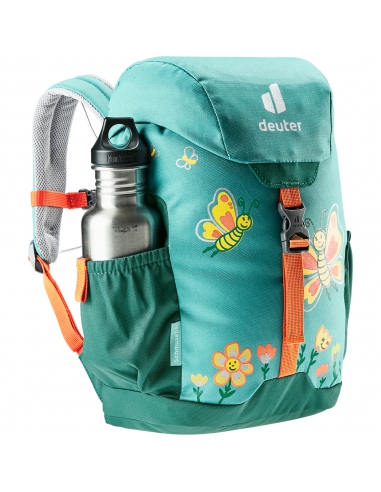 Plecak turystyczny dla dzieci Deuter SCHMUSEBÄR Dustblue-Alpinegreen 8L