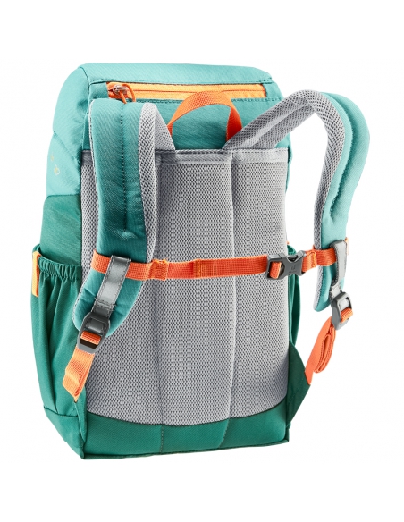 Plecak turystyczny dla dzieci Deuter SCHMUSEBÄR Dustblue-Alpinegreen 8L