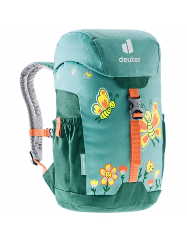 Plecak turystyczny dla dzieci Deuter SCHMUSEBÄR Dustblue-Alpinegreen 8L