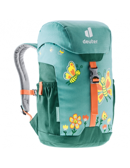 Plecak turystyczny dla dzieci Deuter SCHMUSEBÄR Dustblue-Alpinegreen 8L