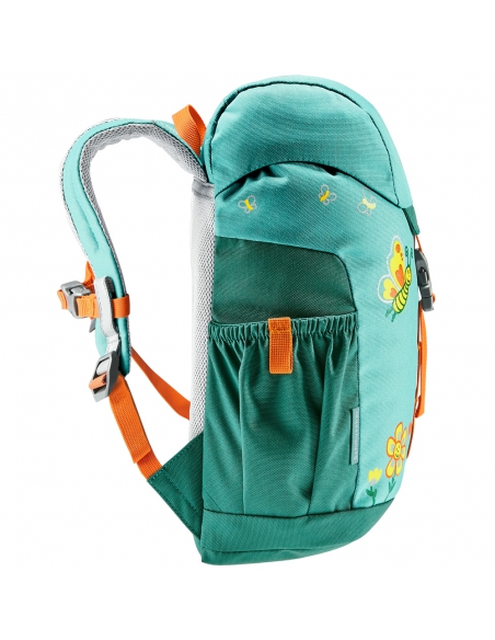 Plecak turystyczny dla dzieci Deuter SCHMUSEBÄR Dustblue-Alpinegreen 8L