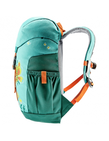 Plecak turystyczny dla dzieci Deuter SCHMUSEBÄR Dustblue-Alpinegreen 8L