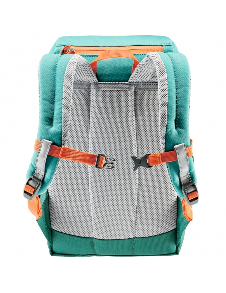 Plecak turystyczny dla dzieci Deuter SCHMUSEBÄR Dustblue-Alpinegreen 8L