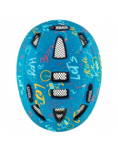 Kask dziecięcy Uvex Kid 2 CC Let's Ride Mat