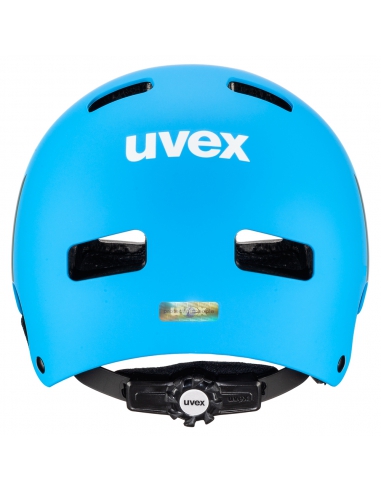 Kask dziecięcy Uvex Kid 3 CC Blue-White Mat