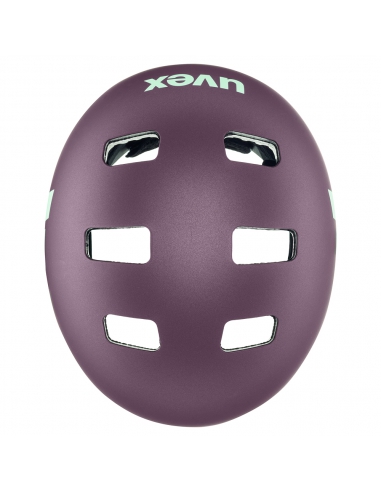 Kask dziecięcy Uvex Kid 3 CC Plum-Mint Mat