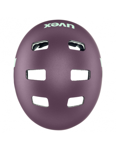 Kask dziecięcy Uvex Kid 3 CC Plum-Mint Mat