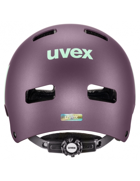 Kask dziecięcy Uvex Kid 3 CC Plum-Mint Mat