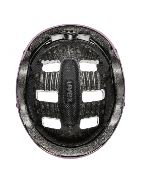 Kask dziecięcy Uvex Kid 3 CC Plum-Mint Mat