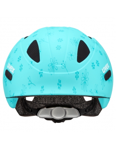 Kask dziecięcy Uvex Oyo Style Flowers Cyan Mat