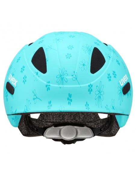 Kask dziecięcy Uvex Oyo Style Flowers Cyan Mat