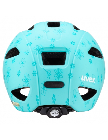 Kask dziecięcy Uvex Oyo Style Flowers Cyan Mat