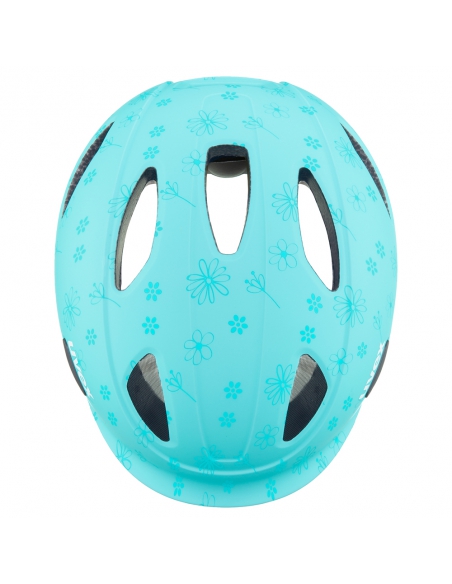 Kask dziecięcy Uvex Oyo Style Flowers Cyan Mat