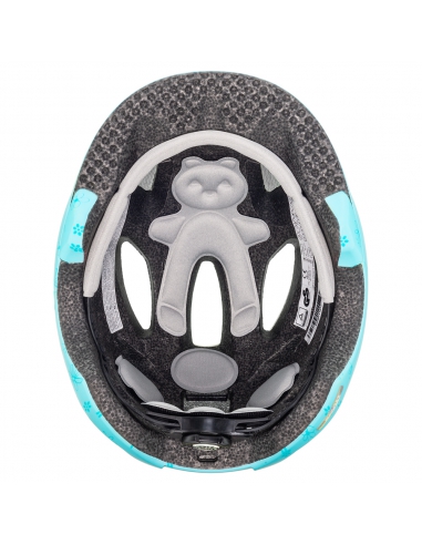 Kask dziecięcy Uvex Oyo Style Flowers Cyan Mat