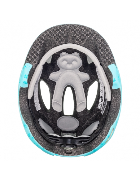 Kask dziecięcy Uvex Oyo Style Flowers Cyan Mat