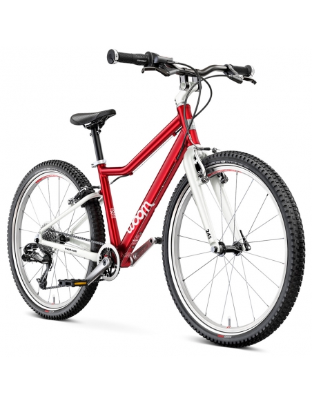 Rower dziecięcy Woom 5 Red (24") Anniversary Red + pompka woom Airflo GRATIS