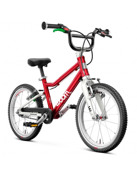 Rower dziecięcy Woom 3 AUTOMAGIC (16") Anniversary Red (z automatyczną przerzutką) + pompka woom Airflo GRATIS