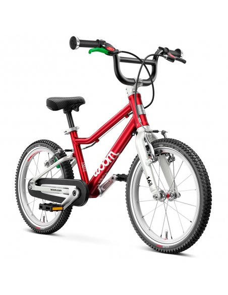 Rower dziecięcy Woom 3 Red (16") Anniversary Red + pompka woom Airflo GRATIS