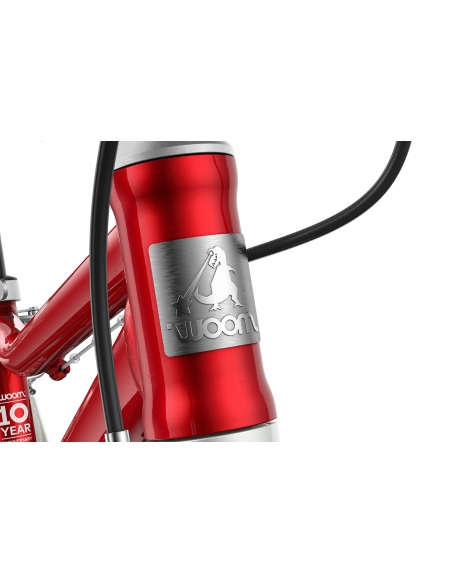 Rower dziecięcy Woom 2 Red (14") Anniversary Red + pompka woom Airflo GRATIS