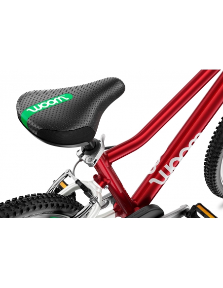 Rower dziecięcy Woom 2 Red (14") Anniversary Red + pompka woom Airflo GRATIS