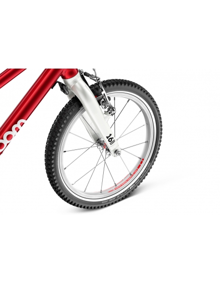 Rower dziecięcy Woom 3 AUTOMAGIC (16") Anniversary Red (z automatyczną przerzutką) + pompka woom Airflo GRATIS