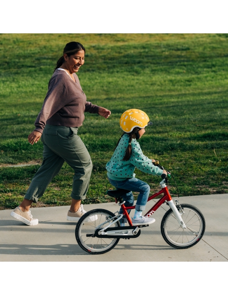 Rower dziecięcy Woom 3 Red (16") Anniversary Red + pompka woom Airflo GRATIS