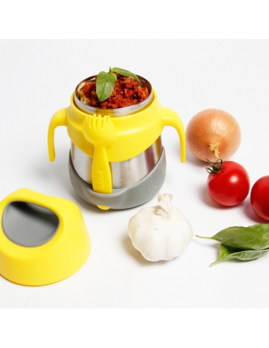 Termos obiadowy, na jedzenie b.box 335ml Lemon Sherbet