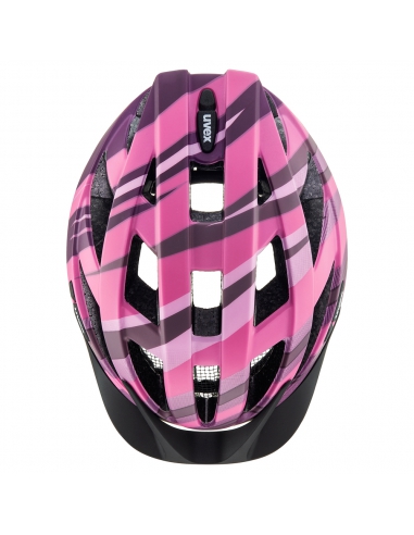 Kask rowerowy Uvex Air Wing CC Plum-Pink Mat